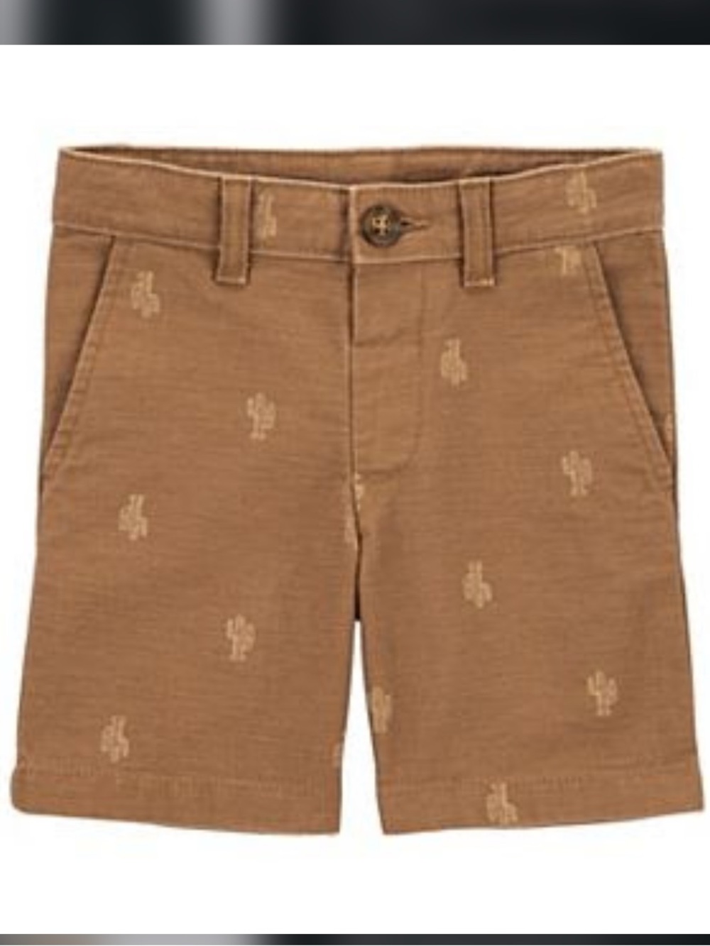 Carter’s Cactus Flat Front Shorts- 5T